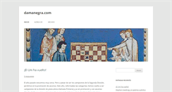 Desktop Screenshot of damanegra.com